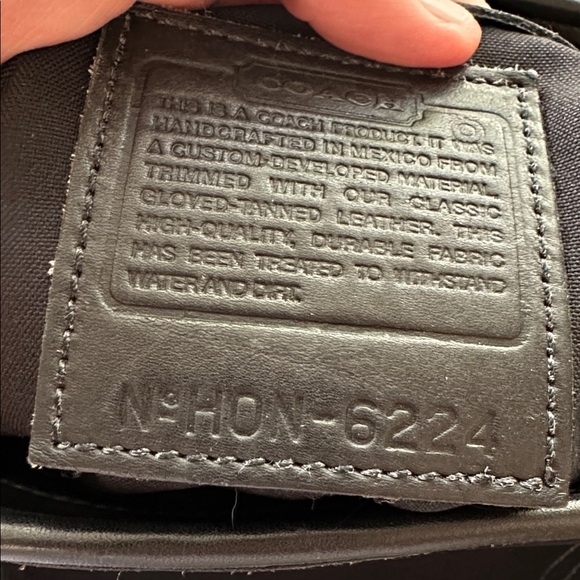 COACH NEOPRENE AND LEATHER TOTE EUC - Picture 7 of 9